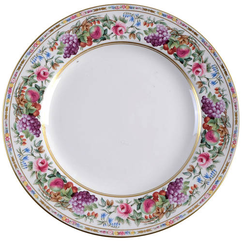 Provence (F1782-V, Y8599-U, Fruit Rim) Luncheon Plate