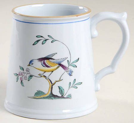Queen's Bird (Y4973, Blue Gray Body) Tankard
