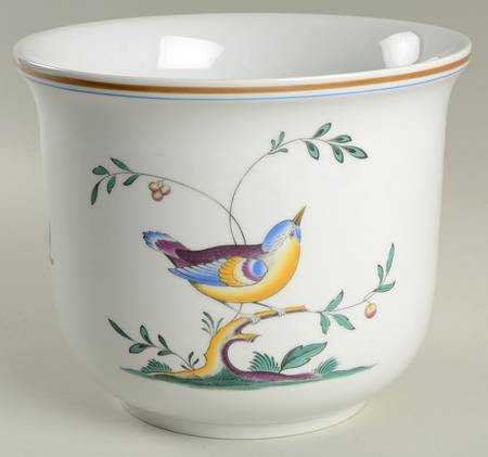 Queen's Bird (Y4973, Blue Gray Body) Large Cachepot
