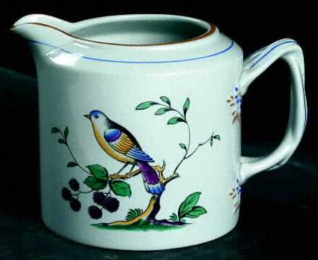 Queen's Bird (Y4973, Blue Gray Body) Creamer