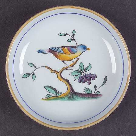 Queen's Bird (Y4973, Blue Gray Body) Butter Pat