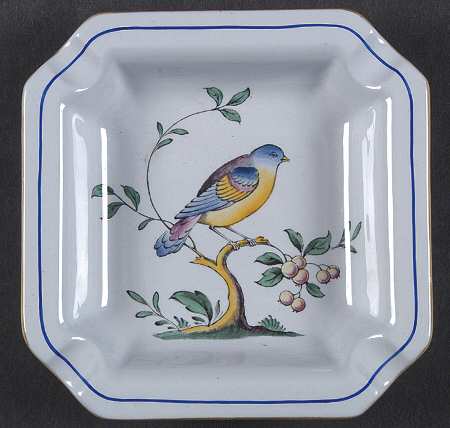 Queen's Bird (Y4973, Blue Gray Body) Small Ashtray