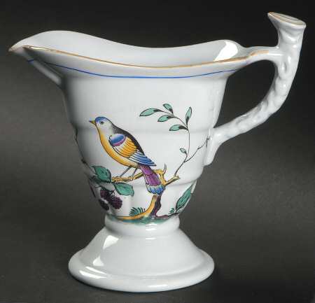 Queen's Bird (Y4973, Blue Gray Body) Creamer