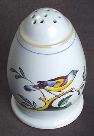 Queen's Bird (Y4973, Blue Gray Body) Salt Shaker