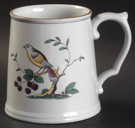Queen's Bird (Y4973, Blue Gray Body) Tankard