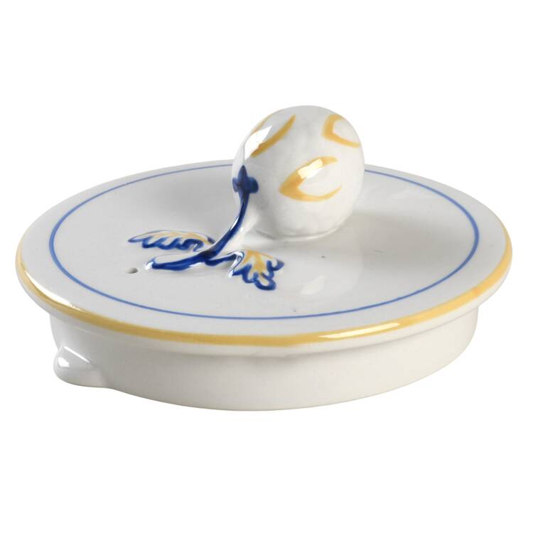 Queen's Bird (Imperial Ware, Cream Body) Lid for Teapot