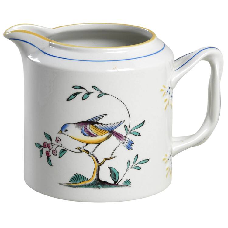 Queen's Bird (Imperial Ware, Cream Body) Creamer