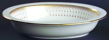Queen's Gate 9" Oval Vegetable Bowl