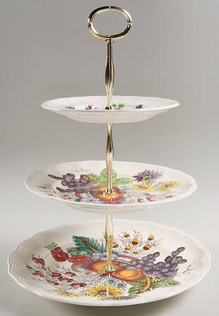 Reynolds 13 7/8"-14 1/4" 3-Tiered Serving Tray(DP,SP,BB) HC