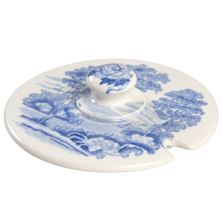 Rhine Blue (Scalloped) Lid for Jam/Jelly