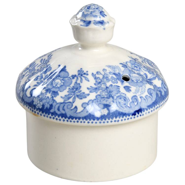 Rhine Blue (Scalloped) Lid for Coffee Pot
