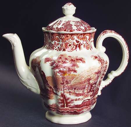 Rhine Brown Coffee Pot & Lid