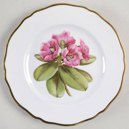 Rhododendron Salad Plate