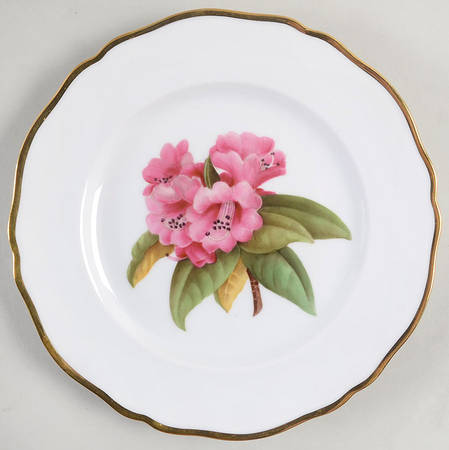 Rhododendron Salad Plate