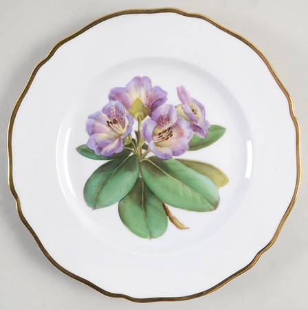Rhododendron Salad Plate