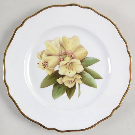 Rhododendron Salad Plate