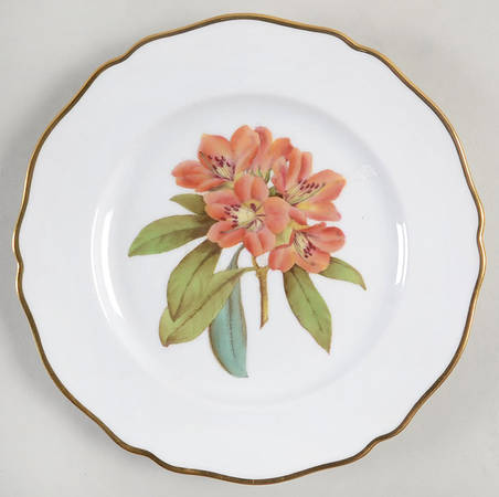 Rhododendron Salad Plate