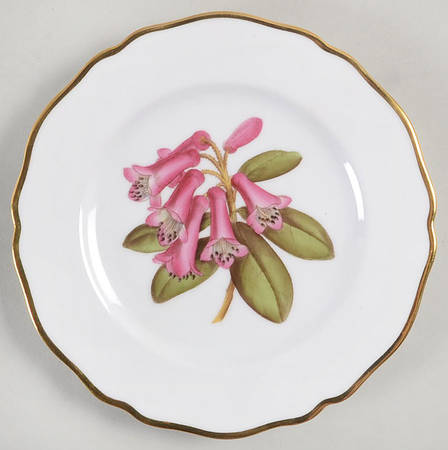 Rhododendron Bread & Butter Plate