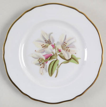 Rhododendron Bread & Butter Plate