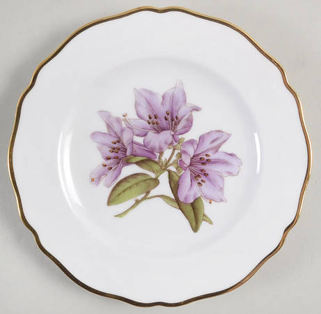 Rhododendron Bread & Butter Plate
