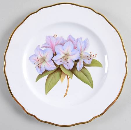 Rhododendron Luncheon Plate