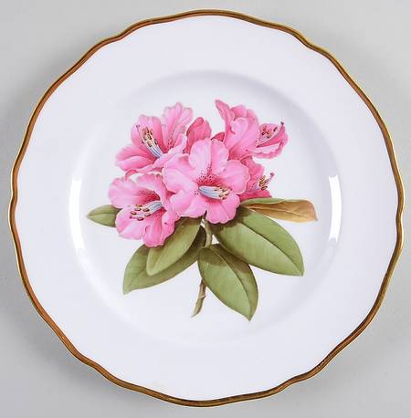 Rhododendron Luncheon Plate