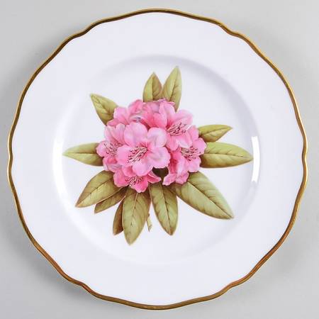 Rhododendron Luncheon Plate