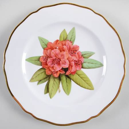 Rhododendron Luncheon Plate