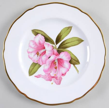 Rhododendron Luncheon Plate