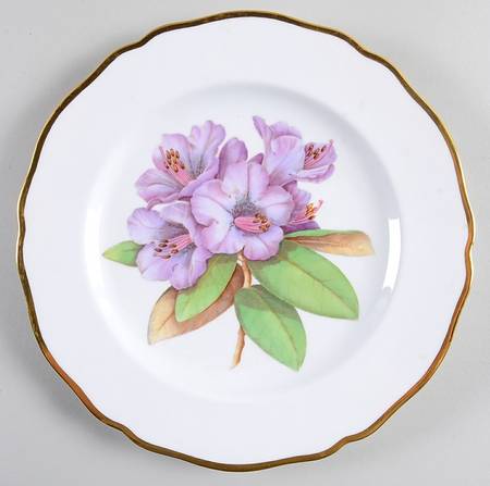 Rhododendron Luncheon Plate