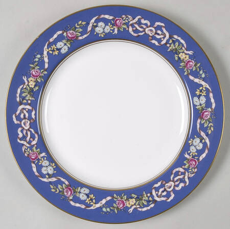 Ribbons & Roses Salad Plate