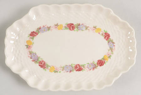 Rose Briar Underplate for Sauce Boat