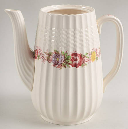 Rose Briar Mini Coffee Pot No Lid