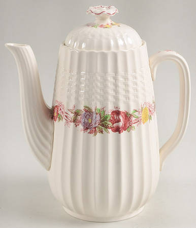 Rose Briar Mini Coffee Pot & Lid