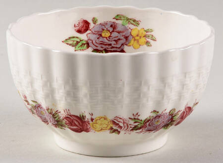 Rose Briar Open Sugar Bowl