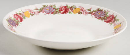 Rose Briar Coupe Soup Bowl