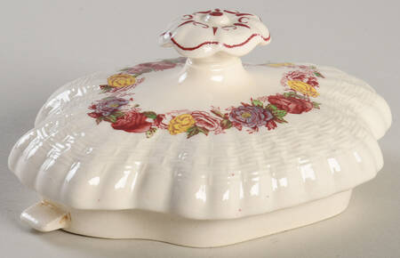 Rose Briar Lid for Teapot