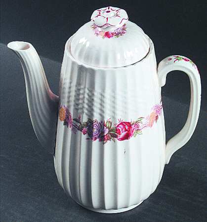 Rose Briar Coffee Pot & Lid