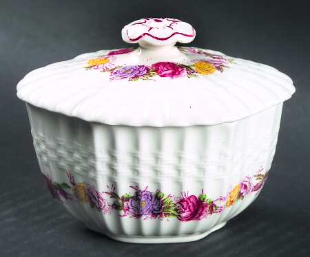Rose Briar Mini Sugar Bowl & Lid