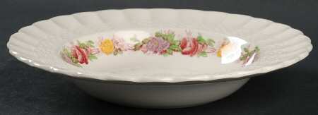 Rose Briar Rim Soup Bowl