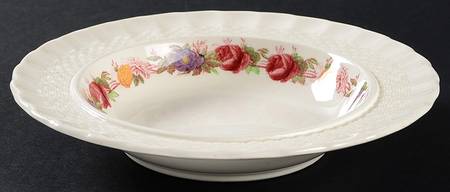 Rose Briar Round Butter No Lid