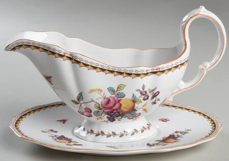 Rockingham Gravy Boat & Underplate
