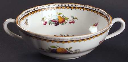 Rockingham Flat Cream Soup Bowl