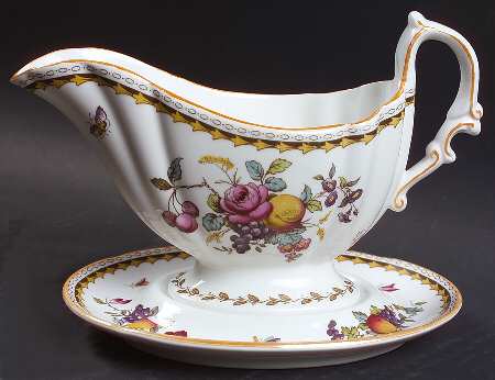 Rockingham Gravy Boat & Underplate