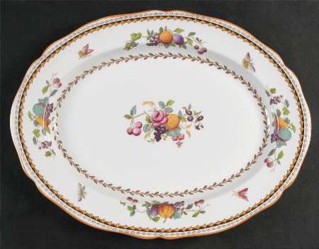 Rockingham 12" Oval Serving Platter
