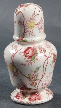 Rosebud Chintz (2-8401, Pink Vine) Salt Shaker
