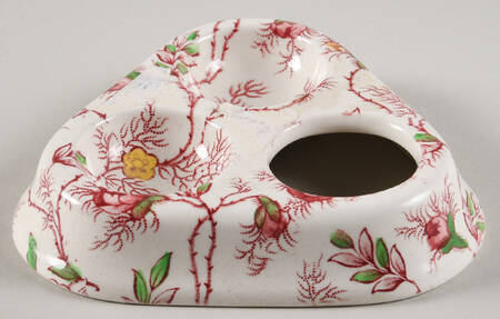 Rosebud Chintz (2-8401, Pink Vine) Salt Dip