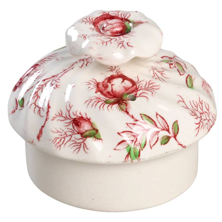Rosebud Chintz (2-8401, Pink Vine) Lid for Coffee Pot