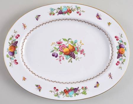 Rockingham 12" Oval Serving Platter