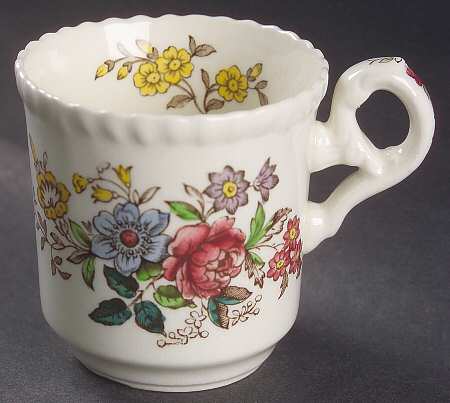 Romney (Gadroon Shape) Flat Demitasse Cup